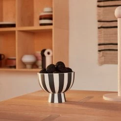 OYOY LIVING Toppu Mini Bowl - White / Black NOW IN STOCK