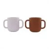OYOY MINI Kappu Cup - Pack Of 2 - Lavender / Caramel NOW IN STOCK
