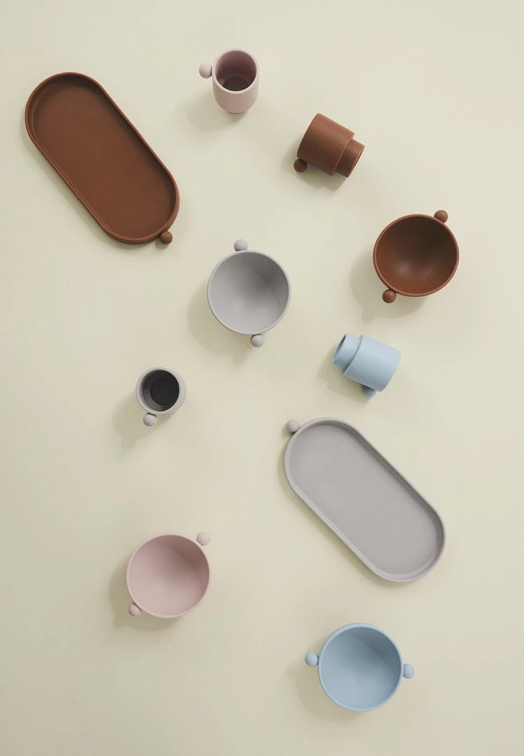 OYOY MINI NOW IN STOCK Tiny Inka Cup - Set Of 2 - Dusty Blue / Clay 4 OYOY MINI NOW IN STOCK Tiny Inka Cup - Set Of 2 - Dusty Blue / Clay