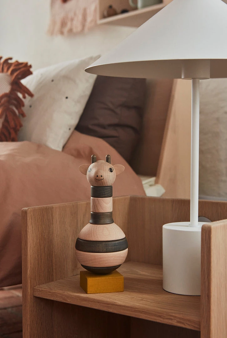 OYOY MINI NOW IN STOCK Wooden Stacking Giraffe - Nature / Dark 2 OYOY MINI NOW IN STOCK Wooden Stacking Giraffe - Nature / Dark