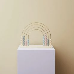 OYOY MINI Abacus Rainbow - Nature