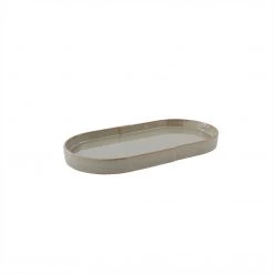 OYOY LIVING Aki Tray Oval - Clay Decoration