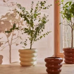 OYOY LIVING Decoration Awa Pot - Small - Caramel 8 OYOY LIVING Decoration Awa Pot - Small - Caramel