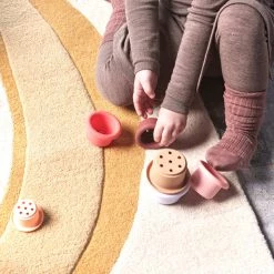 OYOY MINI Banana Tufted Rug LOOK FORWARD TO