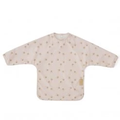 OYOY MINI Bib Cape - Kanin - Light Grey / Rose NOW IN STOCK