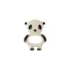 OYOY MINI NOW IN STOCK Panda Baby Teether - Offwhite / Black