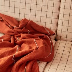 OYOY LIVING Blanket Rivi Living - Nutmeg NOW IN STOCK