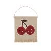 OYOY MINI Cherry On Top Wall Rug - Red NOW IN STOCK