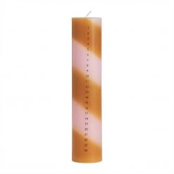 OYOY LIVING Christmas Calendar Candle - Lavender / Amber