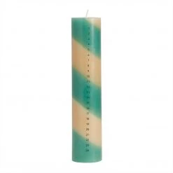 OYOY LIVING Christmas Calendar Candle - Clay / Pale Mint