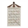 OYOY LIVING Christmas Calendar Circus - Beige / Brown