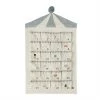 OYOY LIVING Circus Christmas Calendar - Beige / Blue