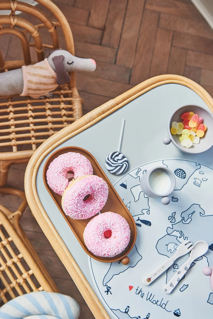 OYOY MINI NOW IN STOCK Tiny Inka Cup - Set Of 2 - Dusty Blue / Clay 2 OYOY MINI NOW IN STOCK Tiny Inka Cup - Set Of 2 - Dusty Blue / Clay