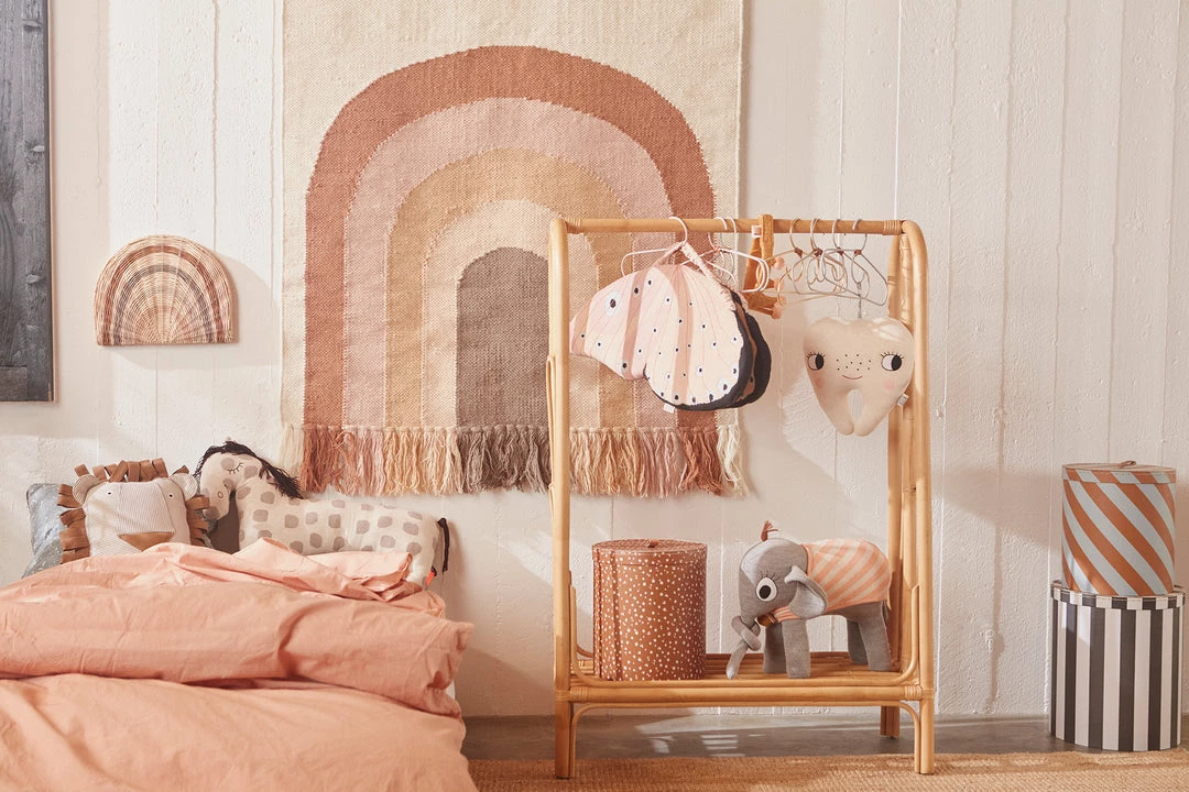 OYOY MINI Clothes Rack Rainbow - Nature Kids Furniture 2 OYOY MINI Clothes Rack Rainbow - Nature Kids Furniture