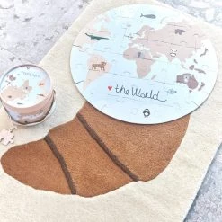 OYOY MINI Croissant Tufted Rug LOOK FORWARD TO 9 OYOY MINI Croissant Tufted Rug LOOK FORWARD TO