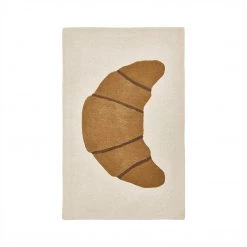 OYOY MINI Croissant Tufted Rug LOOK FORWARD TO