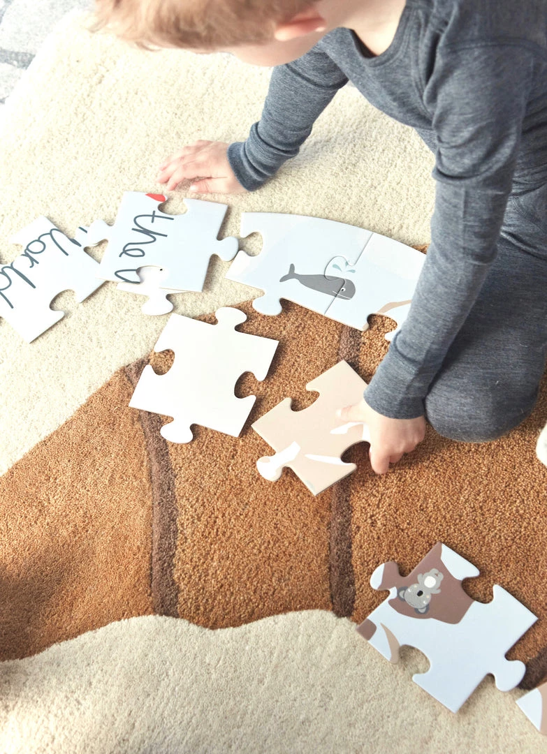 OYOY MINI Croissant Tufted Rug LOOK FORWARD TO 7 OYOY MINI Croissant Tufted Rug LOOK FORWARD TO