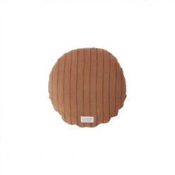 OYOY LIVING Kyoto Cushion Round - Dark Caramel NOW IN STOCK