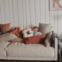 OYOY LIVING NOW IN STOCK Kyoto Cushion Square - Offwhite