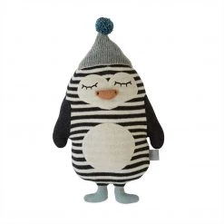 OYOY MINI Darling - Baby Bob Penguin - Offwhite / Black NOW IN STOCK