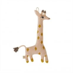 OYOY MINI Darling - Baby Guggi Giraffe - Rose / Amber NOW IN STOCK