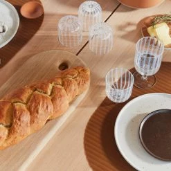 OYOY LIVING Inka Lunch/Dessert Plate - Pack Of 2 - Brown NOW IN STOCK