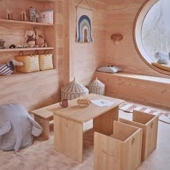 OYOY MINI Erik Elephant - Ride On Elephant - Blue