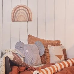 OYOY MINI Erik Elephant Denim Cushion NOW IN STOCK