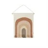 OYOY MINI NOW IN STOCK Follow The Rainbow Mini Wall Rug - Choko