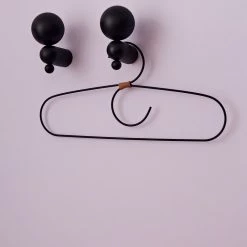 OYOY LIVING Fuku Hanger - Pack Of 2 - Anthracite NOW IN STOCK