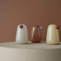 OYOY LIVING Inka Vase - Small - Offwhite