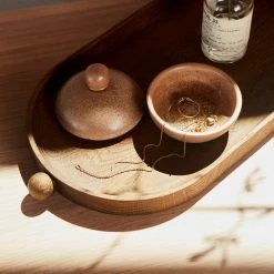 OYOY LIVING NOW IN STOCK Inka Wood Tray - Dark