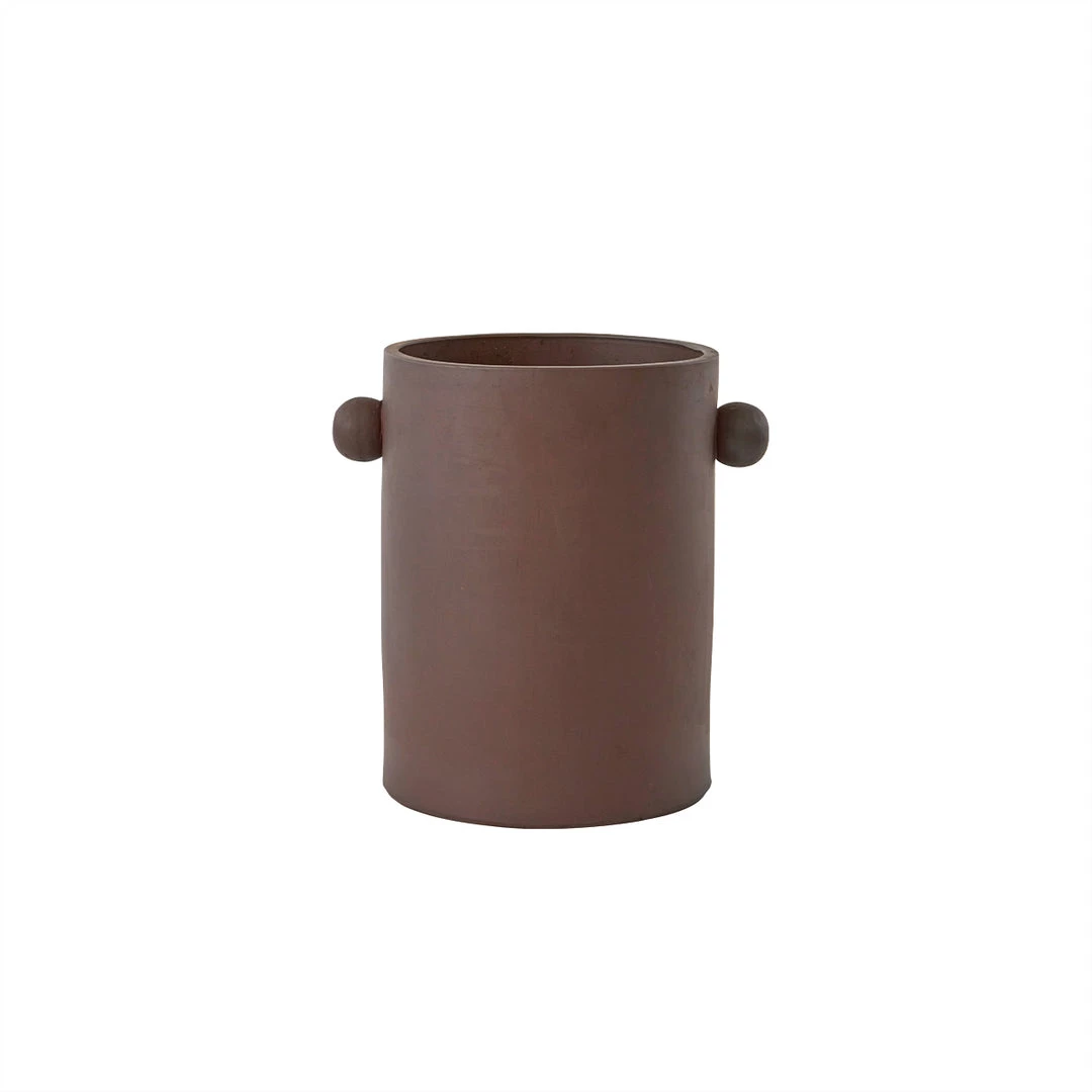 OYOY LIVING Inka Planter - Large - Choko NOW IN STOCK 1 OYOY LIVING Inka Planter - Large - Choko NOW IN STOCK