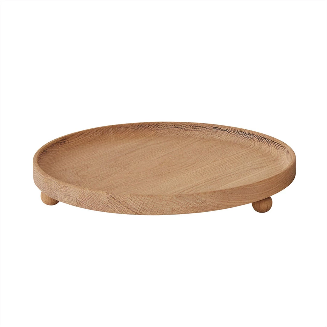 OYOY LIVING NOW IN STOCK Inka Wood Tray Round - Large - Nature 1 OYOY LIVING NOW IN STOCK Inka Wood Tray Round - Large - Nature