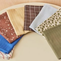 OYOY MINI NOW IN STOCK Iro Muslin - Pack Of 2 - Blue