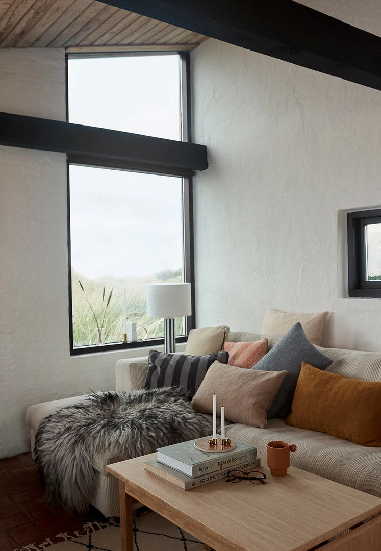 OYOY LIVING NOW IN STOCK Kata Cushion - Grey Melange 4 OYOY LIVING NOW IN STOCK Kata Cushion - Grey Melange