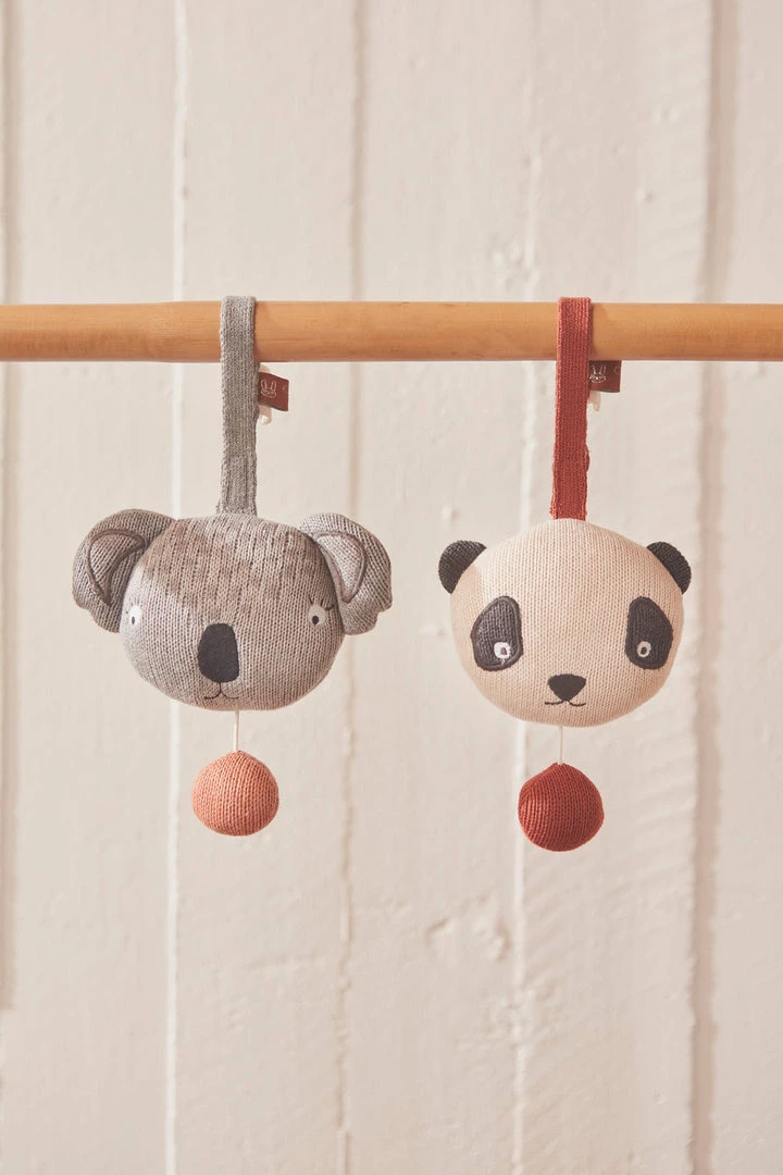 OYOY MINI Koala Music Mobile - Grey 2 OYOY MINI Koala Music Mobile - Grey