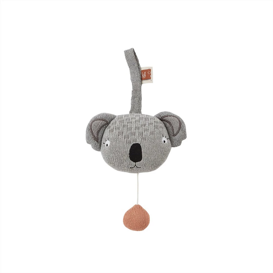 OYOY MINI Koala Music Mobile - Grey 1 OYOY MINI Koala Music Mobile - Grey