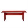 OYOY LIVING Kotai Bench Wooden - Cherry Red