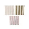 OYOY LIVING NOW IN STOCK Kurin Dish Cloth - Pack Of 3 - Olive / Offwhite