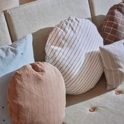 OYOY LIVING NOW IN STOCK Kyoto Cushion Round - Large - Blue / Red