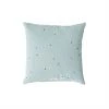 OYOY LIVING NOW IN STOCK Kyoto Dot Cushion Square - Dusty Blue