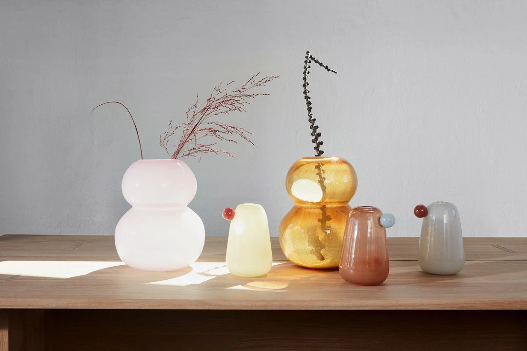 OYOY LIVING Lasi Vase - Large - Amber NOW IN STOCK 5 OYOY LIVING Lasi Vase - Large - Amber NOW IN STOCK