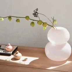 OYOY LIVING Lasi Vase - Large - Rose NOW IN STOCK