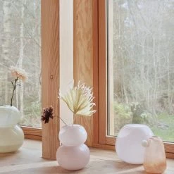 OYOY LIVING Lasi Vase - Small - Rose