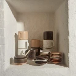 OYOY LIVING Hagi Sugar Bowl - White / Light Brown