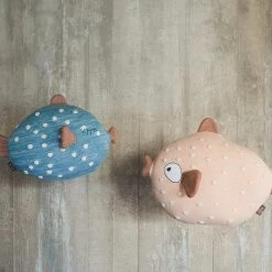 OYOY MINI Little Finn Cushion - Blue NOW IN STOCK