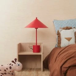 OYOY MINI Lobo Lion Denim Cushion