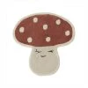 OYOY MINI Malle Mushroom Rug - Red Kids Room