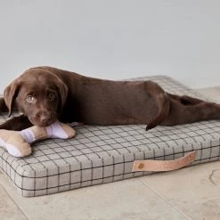 OYOY ZOO Milo Grid Dog Cushion - Medium To Our Furry Friends